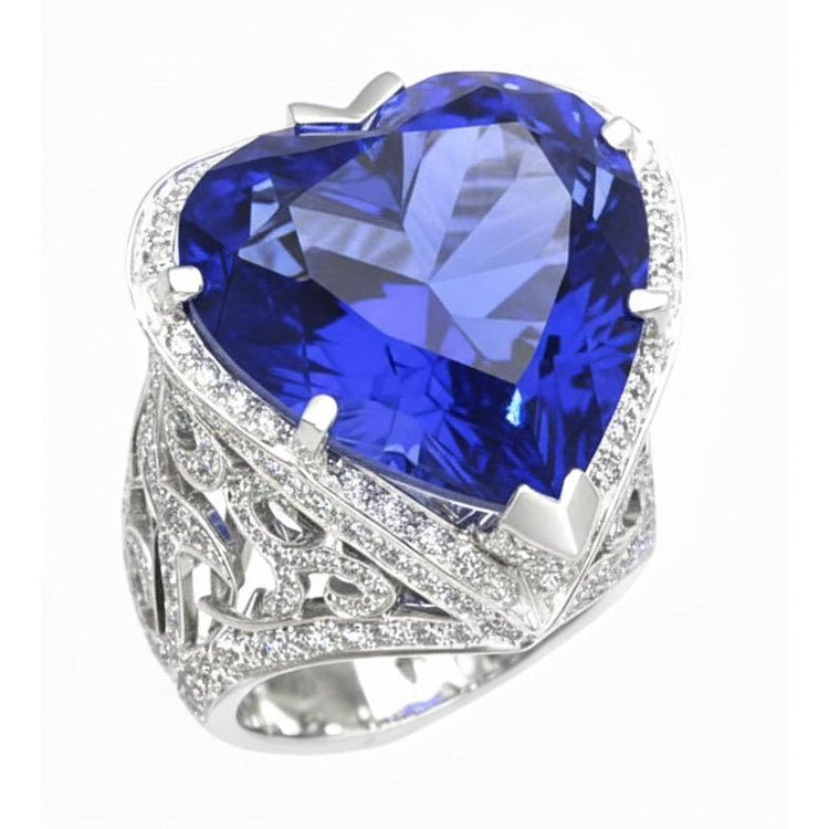 Bague Diamant Naturel 7.01 Carats