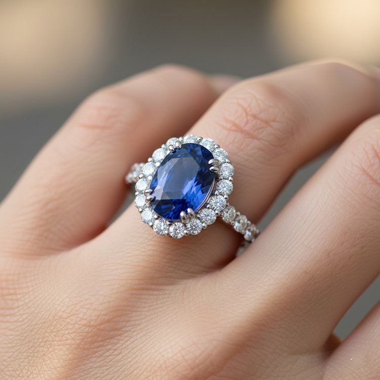 Bague Diamant Naturel 9.75 Carats
