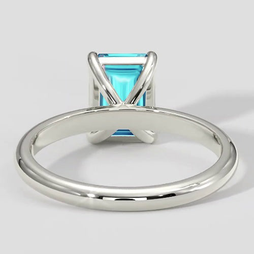 Bague Paraiba Bleu Néon 1 Carat