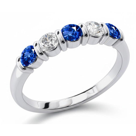 Bague Saphir Naturel 1.25 Carats