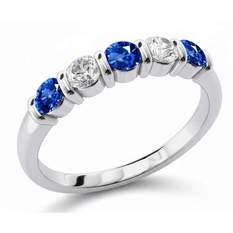 Bague Saphir Naturel 1.25 Carats