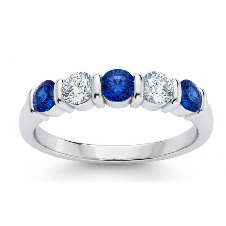 Bague Saphir Naturel 1.25 Carats