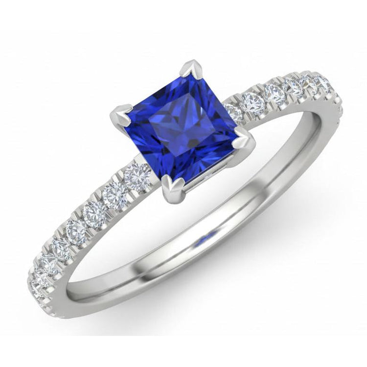 Bague Saphir Naturel 1.90 Carats