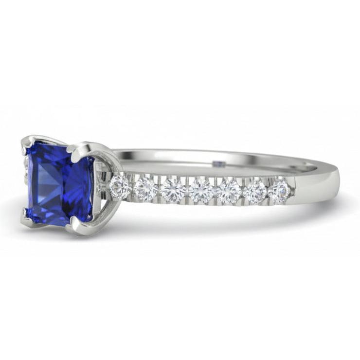 Bague Saphir Naturel 1.90 Carats