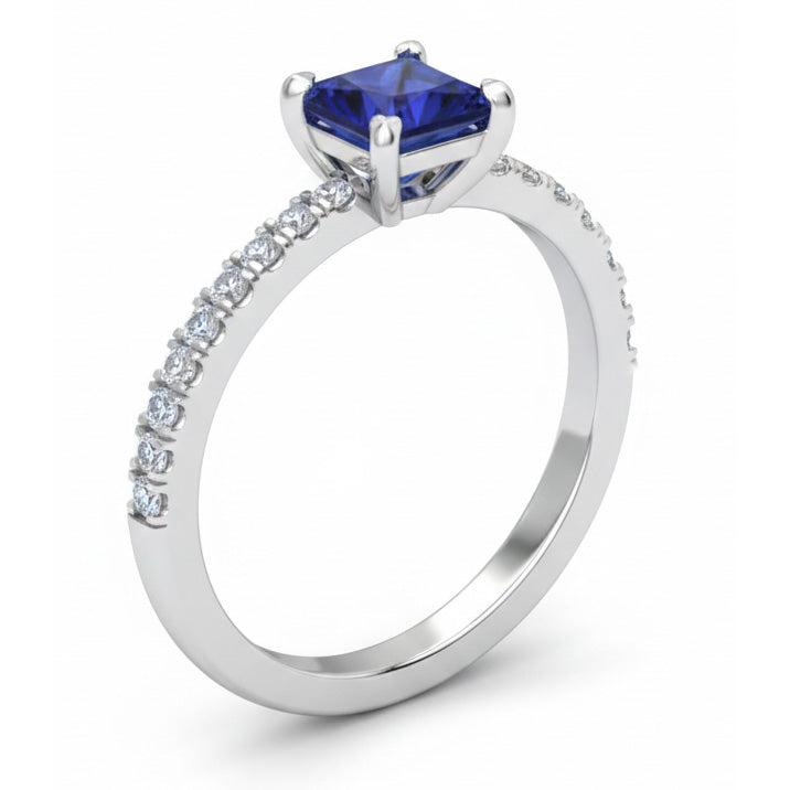 Bague Saphir Naturel 1.90 Carats