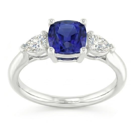 Bague Saphir Naturel 2 Carats