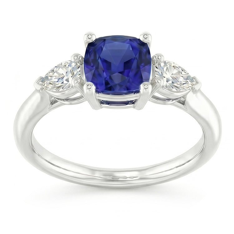 Bague Saphir Naturel 2 Carats