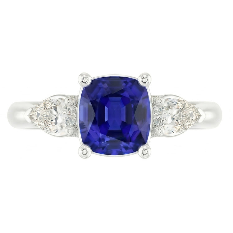 Bague Saphir Naturel 2 Carats