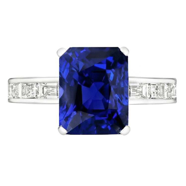 Bague Saphir Naturel 3 Carats