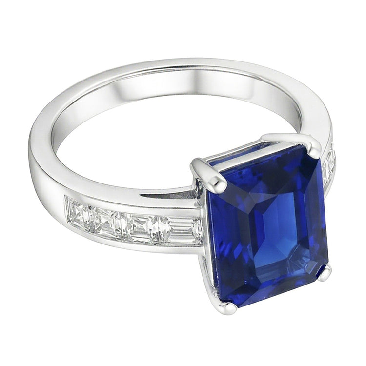 Bague Saphir Naturel 3 Carats
