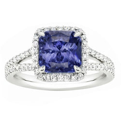 Bague Saphir Naturel 4 Carats