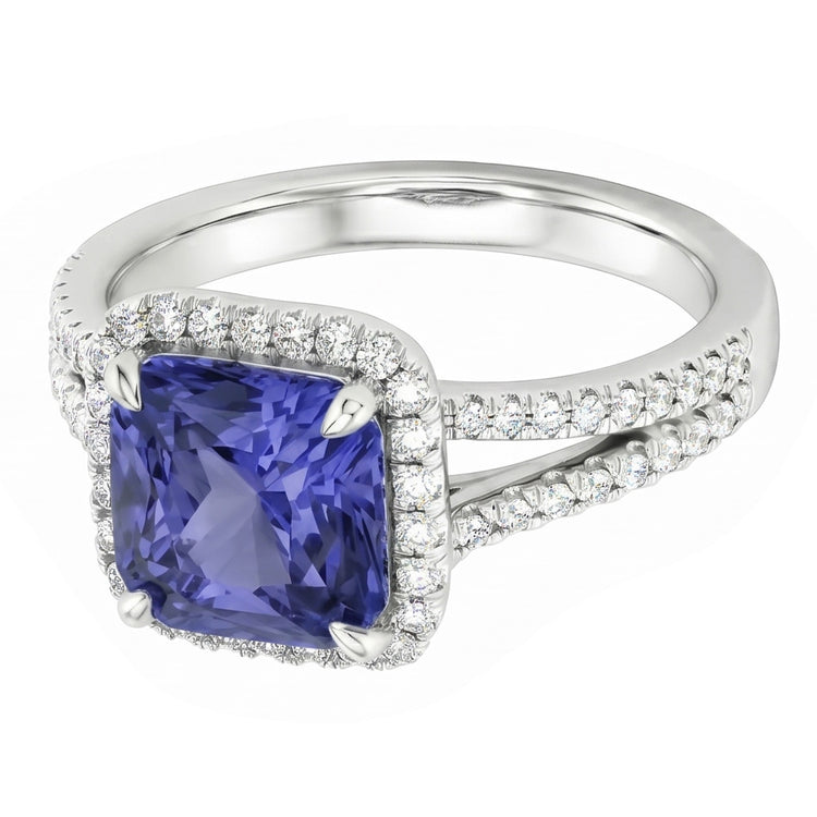 Bague Saphir Naturel 4 Carats