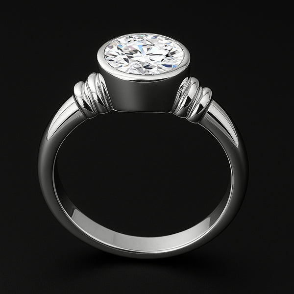 Bague_Solitaire_Reel_Diamant_3_Carat_Sertissage_Lunette_Or_Blanc_14K