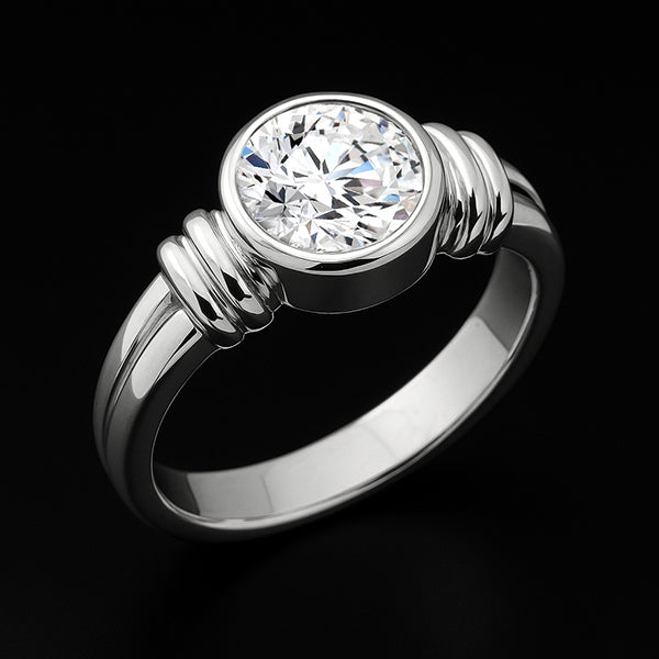 Bague_Solitaire_Reel_Diamant_3_Carat_Sertissage_Lunette_Or_Blanc_14K
