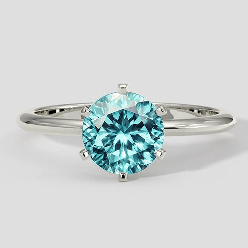 Bague en tourmaline Paraiba naturelle