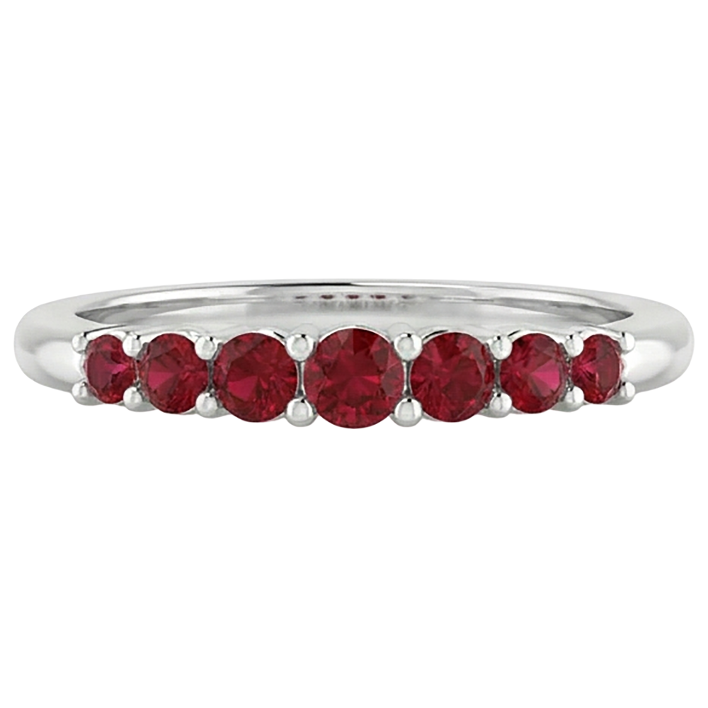 naturel round diamant 1carats alliance vue de dessus