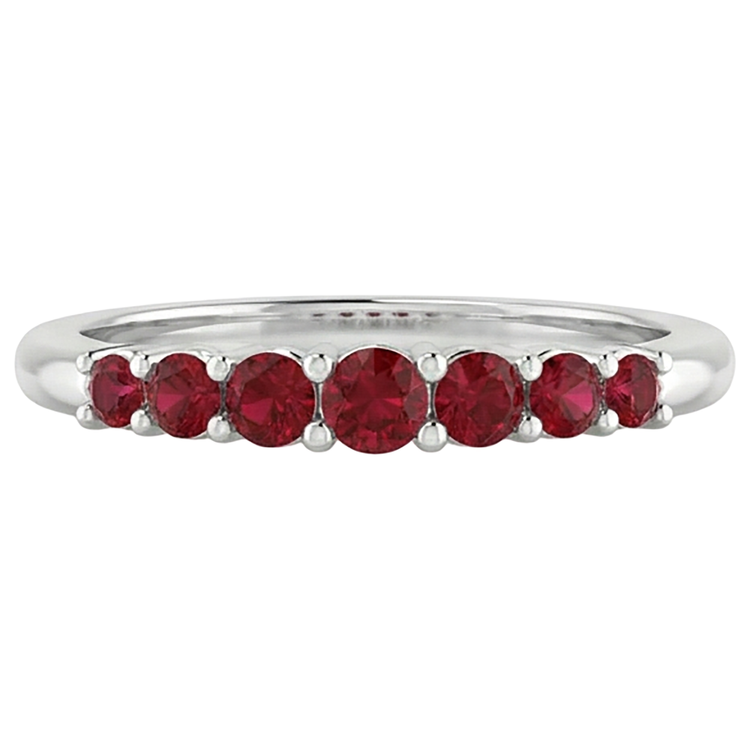 naturel round diamant 1carats alliance vue de dessus
