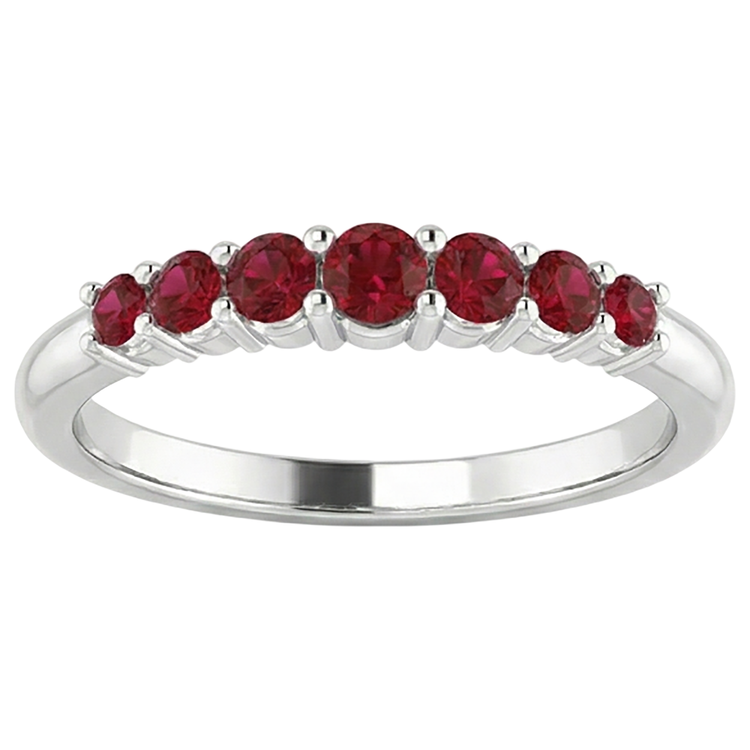 naturel round diamant 1carats alliance vue de profil