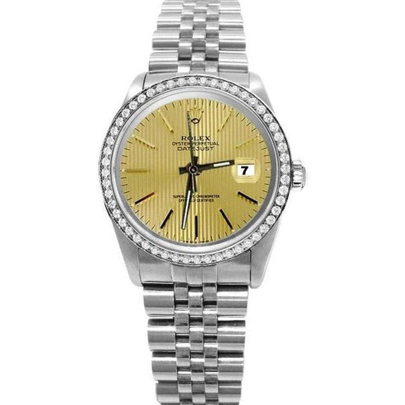 Rolex Datejust acier inoxydable Datejust montre 
