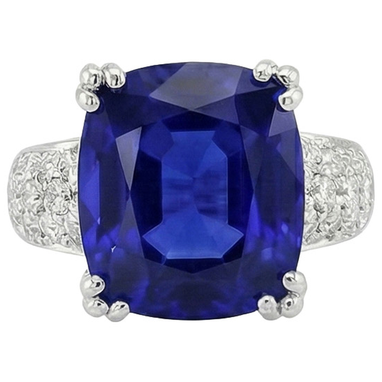 naturel round diamant 6carats bague détail rapproché