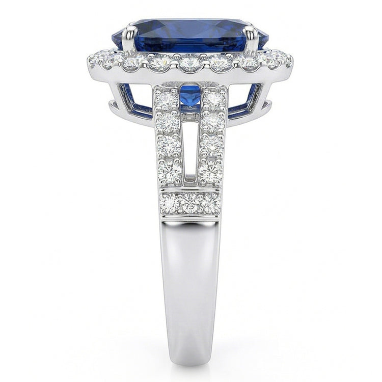 Bijoux Sri Lanka Stone Halo Diamond