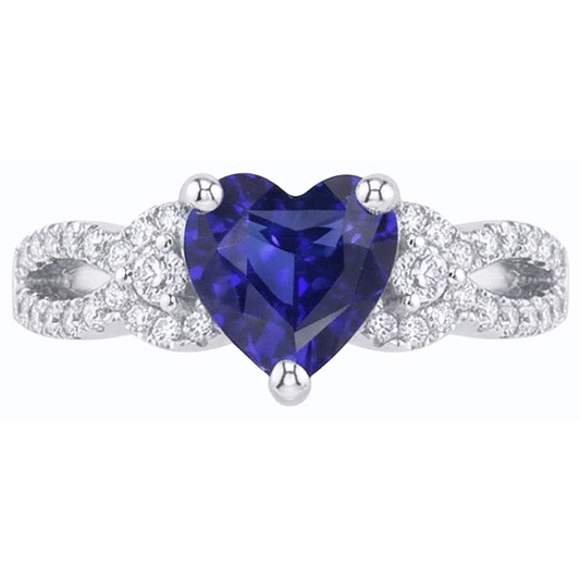 naturel round diamant 3carats bague angle de côté