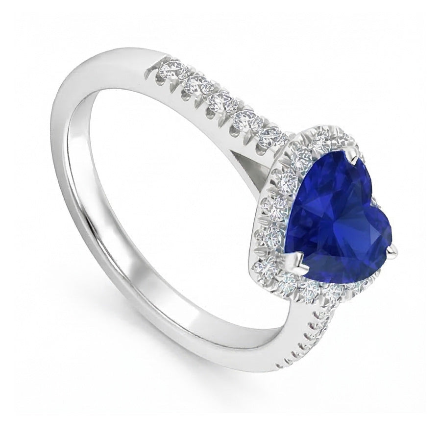 naturel round diamant 3.50carats bague vue de dessus