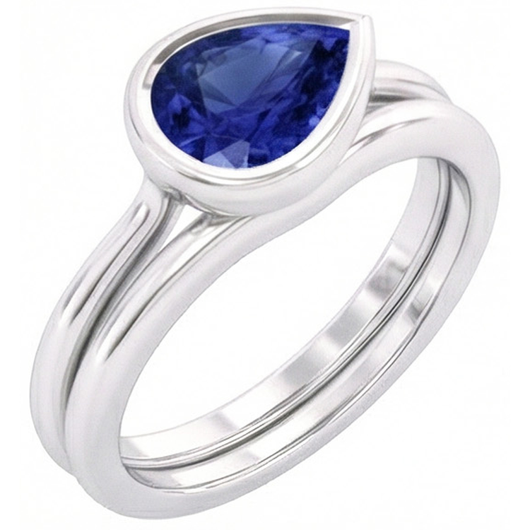 Artisanal Bague Pierre Précieuse 1,50 carats – vue principale