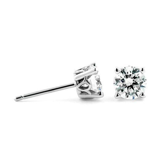 Boucle D'oreille Naturel Diamant Femme 2 Carats