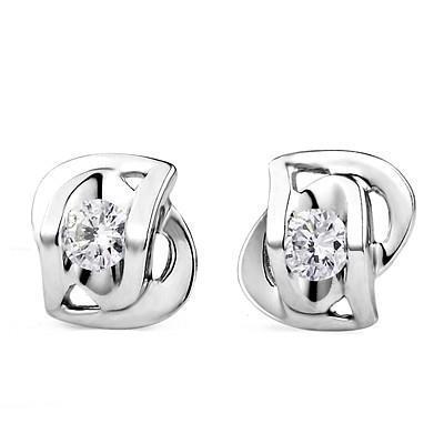 Boucles D'Oreilles Clous D'Oreilles Pour Dames Réel Diamants Coupe Ronde 1.80 Ct