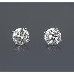 Boucles D'Oreilles Réel Diamant 1 Carat à Vendre