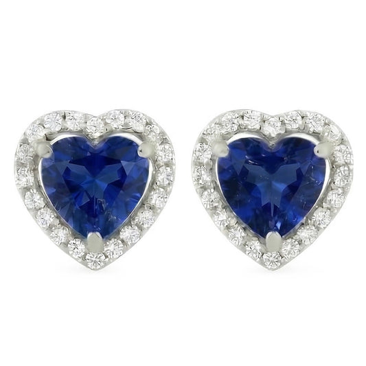 naturel trillion diamant 6.80carats boucle d'oreille angle de côté