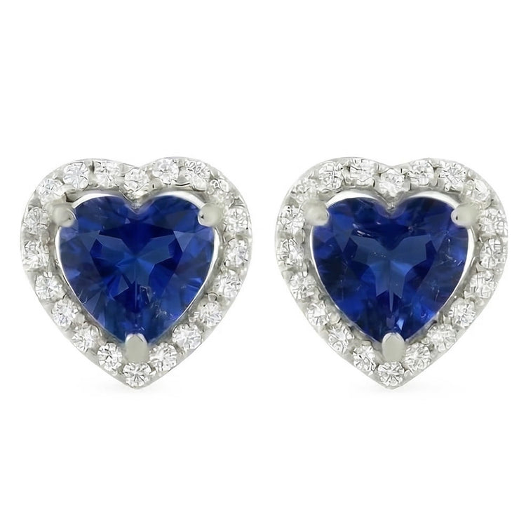 naturel trillion diamant 6.80carats boucle d'oreille angle de côté