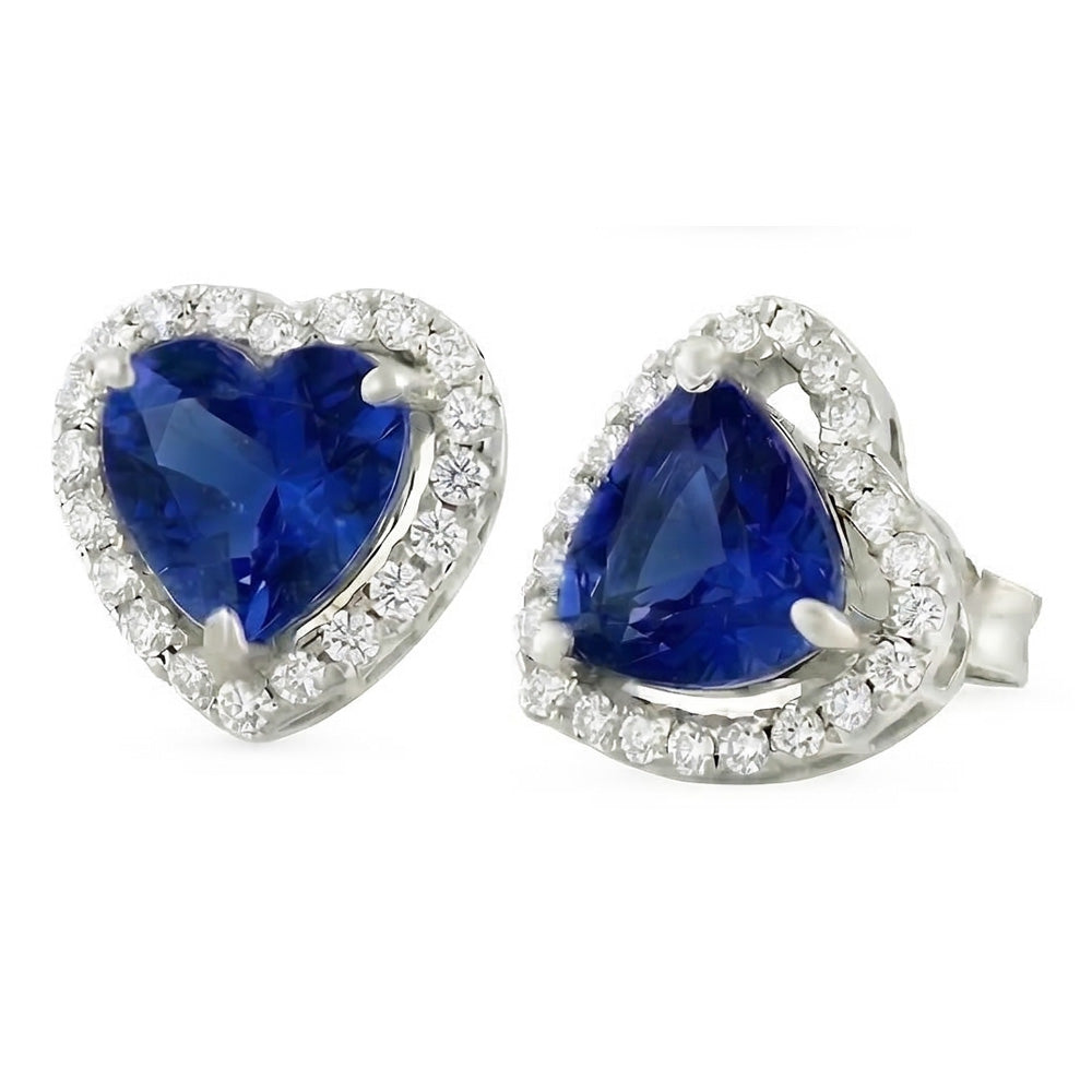 naturel trillion diamant 6.80carats boucle d'oreille détail rapproché
