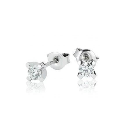 Boucles D'oreilles Réel Diamant Taille Brillant 1 Carat F VS1 Pour Femmes