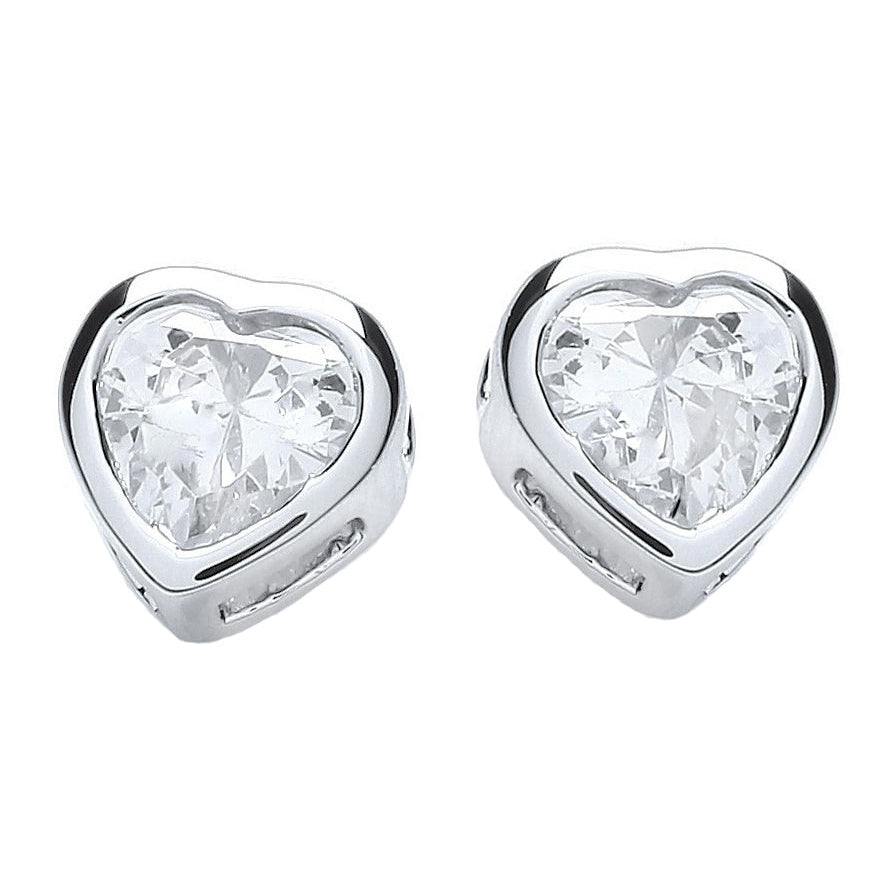 Boucles d'Oreilles Clous Or Réel Diamant Scintillant 3 Carats Bijoux Serti Clos