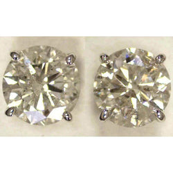 Boucles d'Oreilles En Réel Diamant Surdimensionnées Pour Femmes
