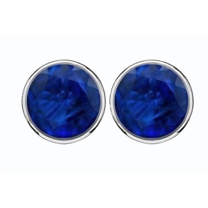 naturel diamant 9carats boucle d'oreille angle de côté