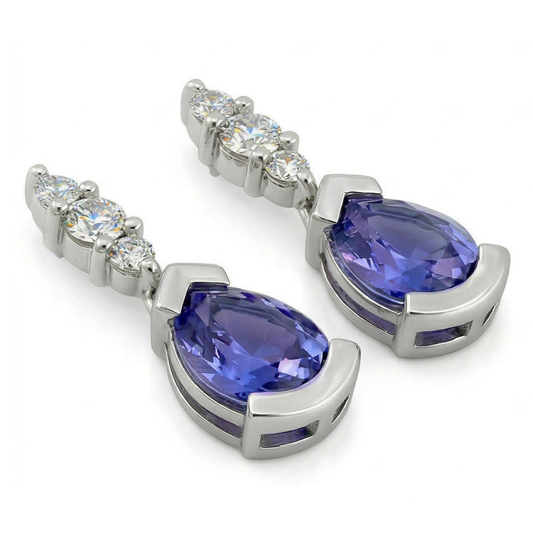 naturel round diamant 4.60carats boucle d'oreille détail rapproché