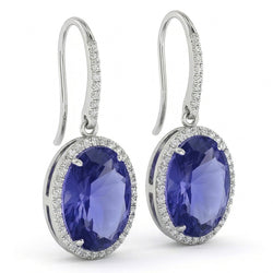 Boucle d'Oreille Diamant Naturel 5.42 Carats