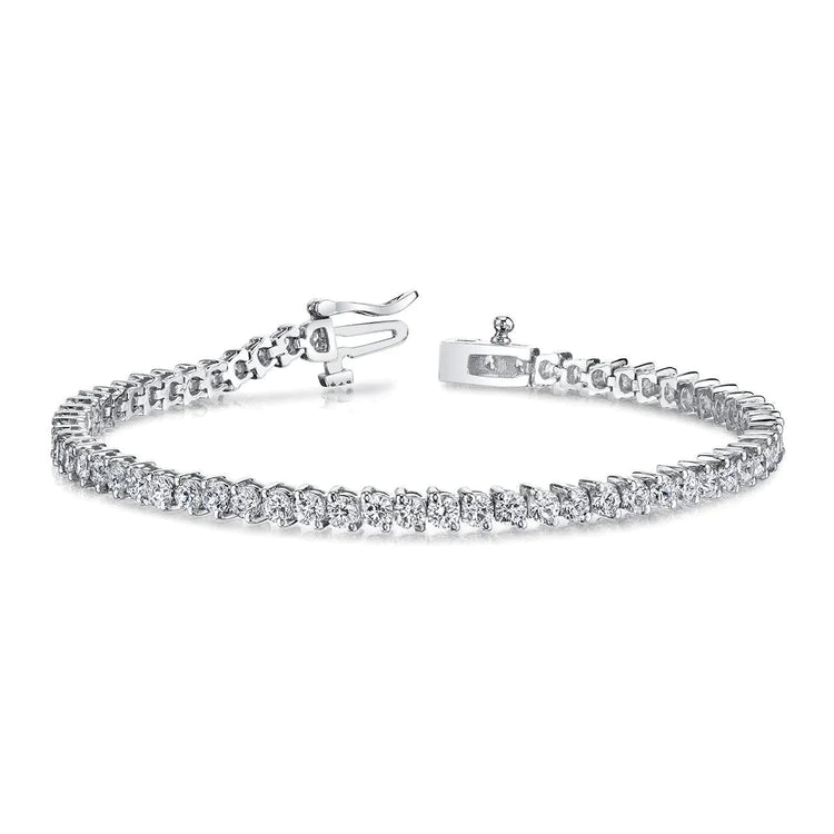 Bracelet Femme Or 15 Carats Réel Diamants