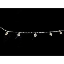 Bracelet Pour Dames Avec Réel Diamants Sertis De 1,50 Carats En Or Blanc 14K