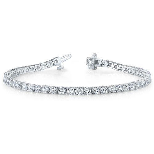 Bracelet Tennis Diamant Véritable 7 Carats