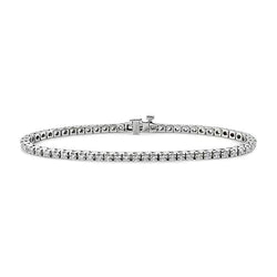 Bracelet Tennis Femme Réel Diamants Classiques