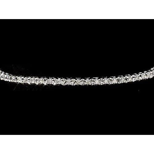 Bracelet Tennis à 4 Carats De Naturel Diamants Bijoux Pour Femmes Avec 