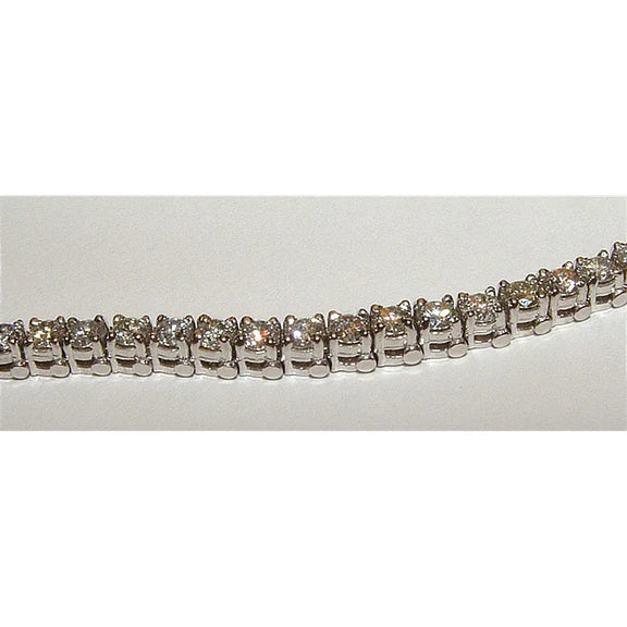 Bracelet Tennis à 6 Carats De Réel Diamants Étincelants