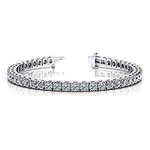 Bracelet Tennis à 8,80 Ct De Réel Diamants Ronds Brillants Bijoux Pour Femmes Et Hommes