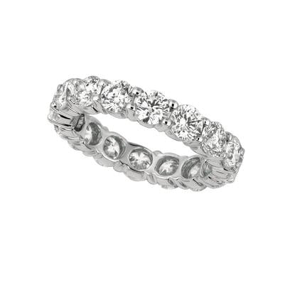 Bracelet D'Eternité Réel Diamant 4 Carats Bijoux En Or Blanc 14K Neuf