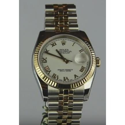Bracelet Jubilé Rolex Datejust de taille moyenne