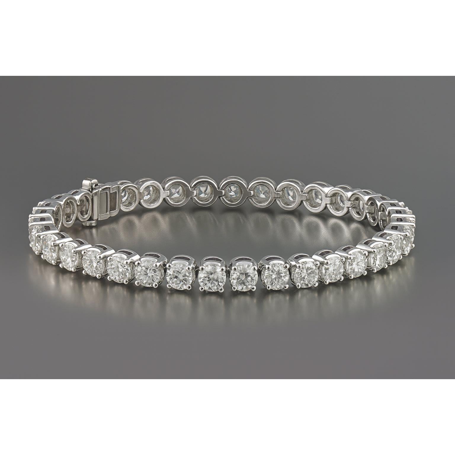 Bracelet Tennis Diamant 24 Carats